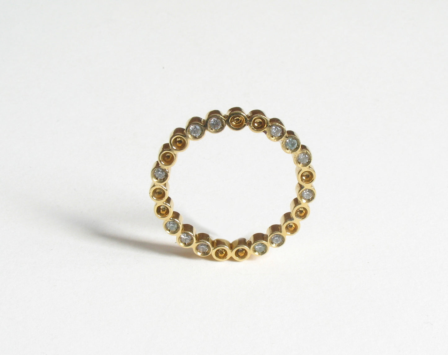 Anello London Eye con Zirconi