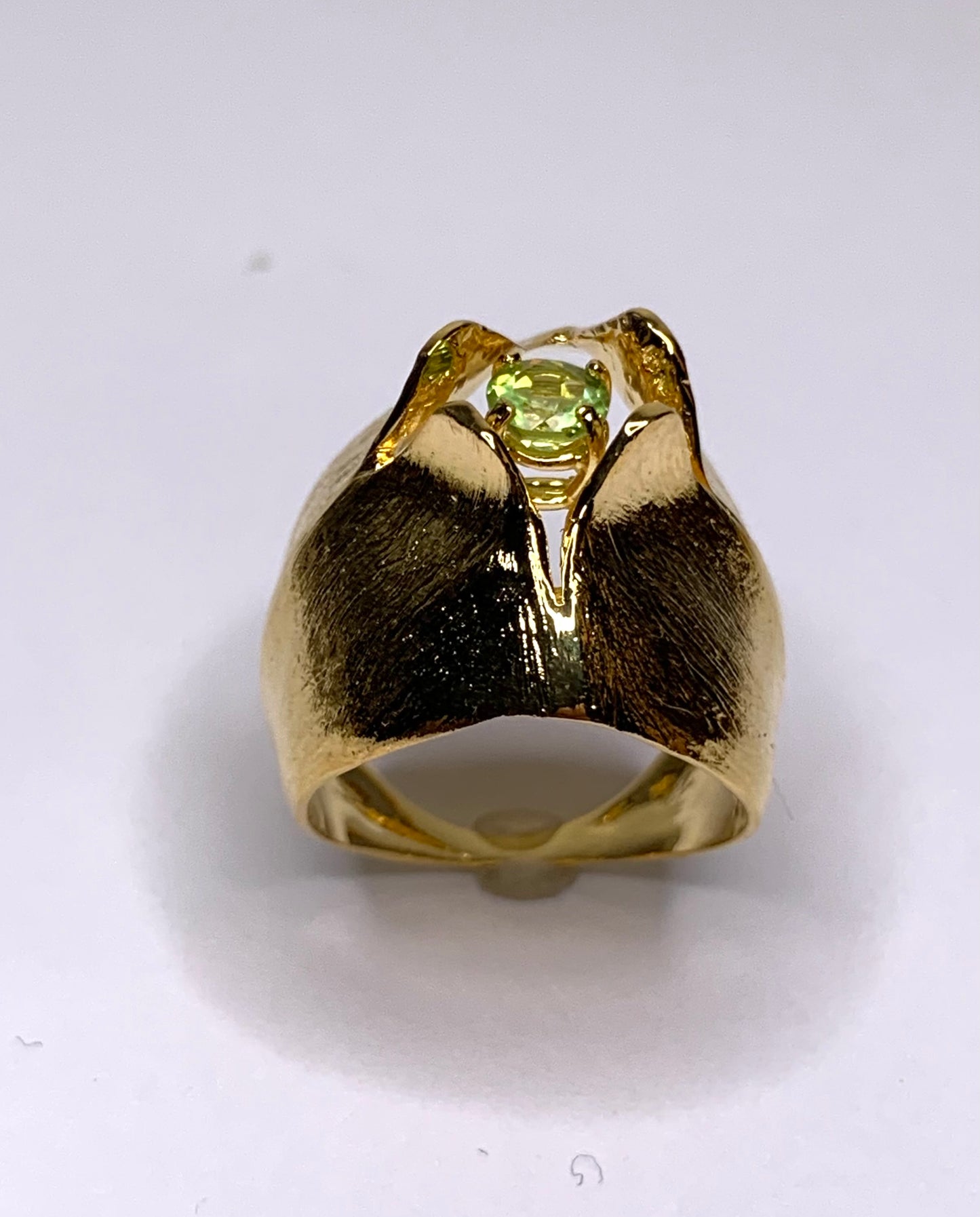 Anello Mughetto Peridoto
