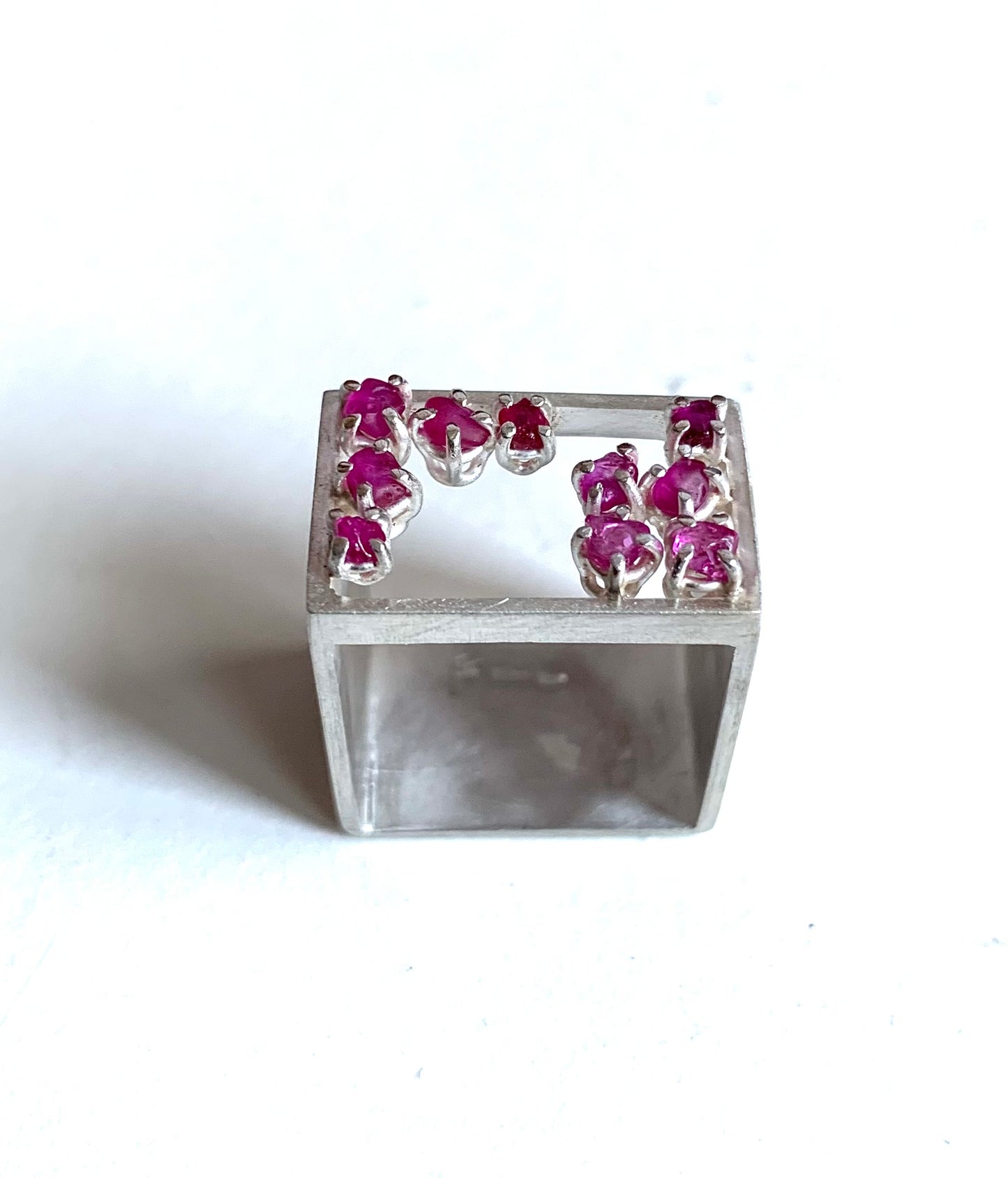 Miranda Raw Rubies Ring