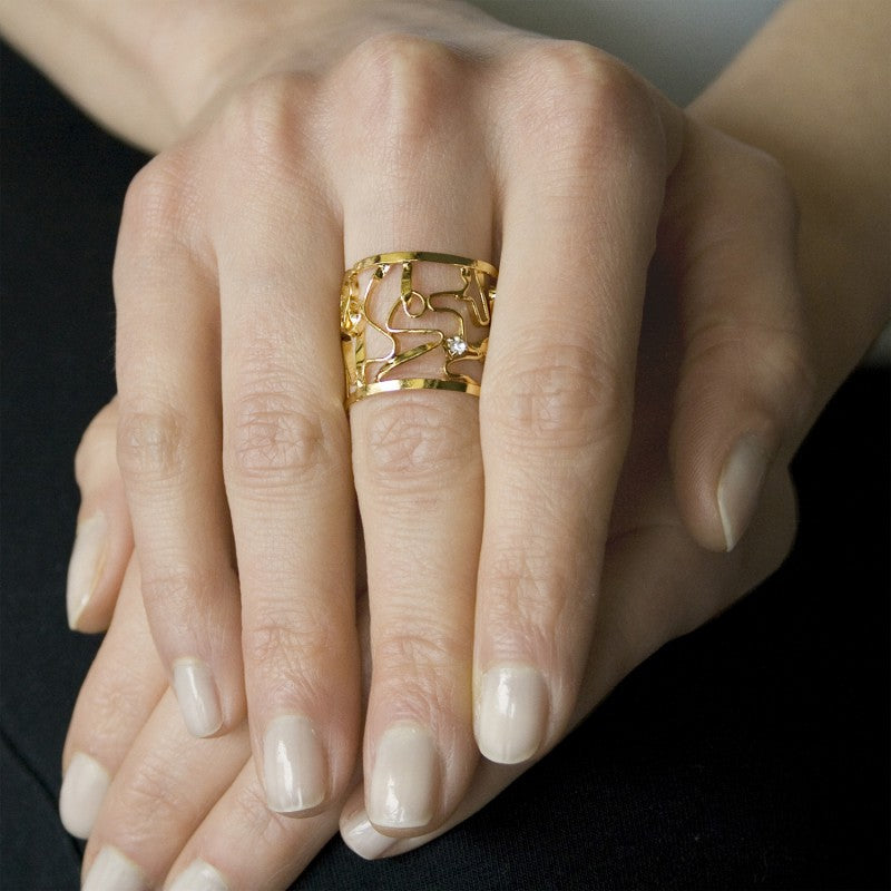 Henna band ring