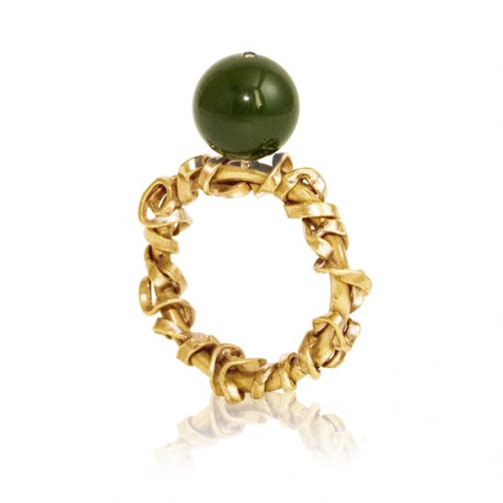 Green Wedding Ring