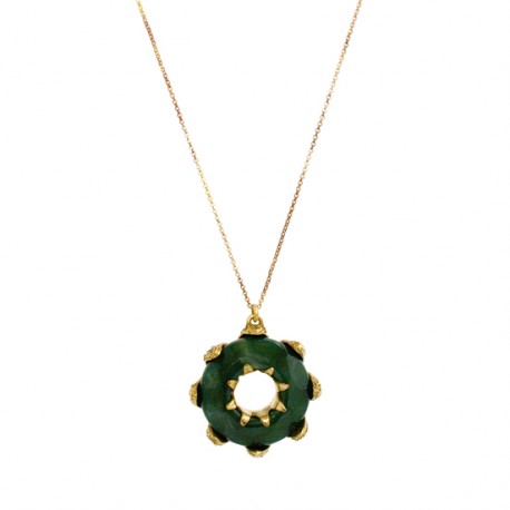 Collana Ninfea Verde