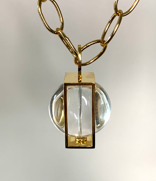 Collana lunga Lunaria