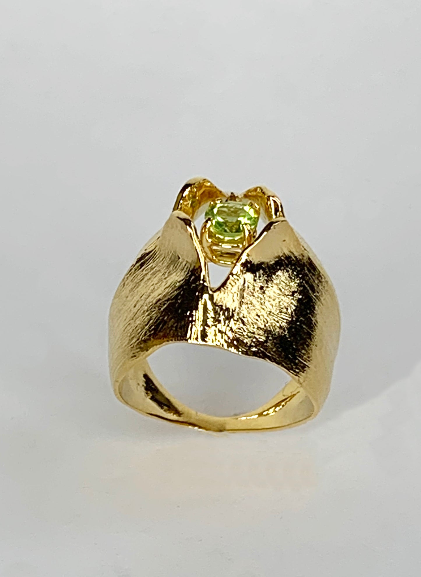 Anello Mughetto Peridoto