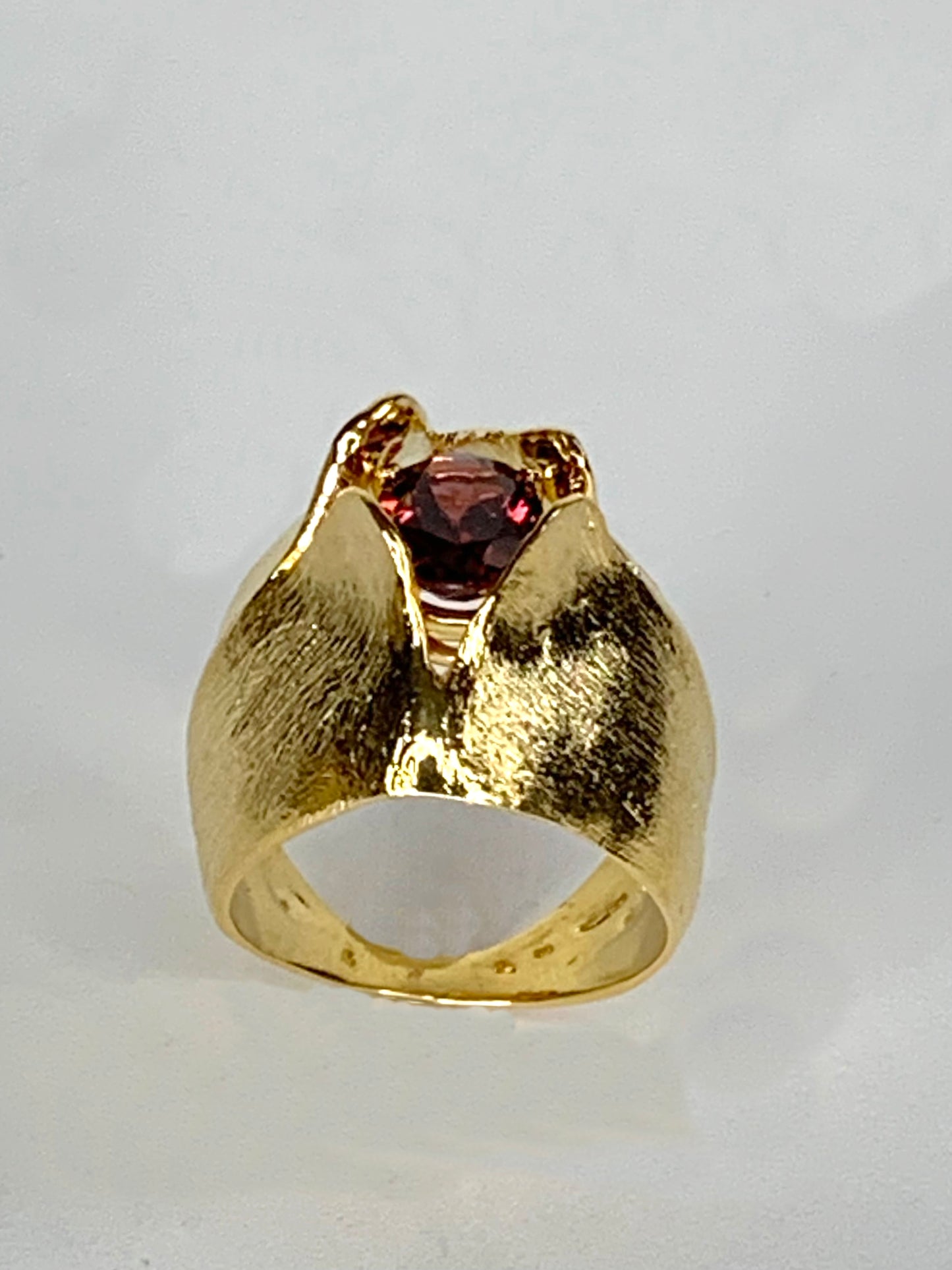 Anello Mughetto Granato