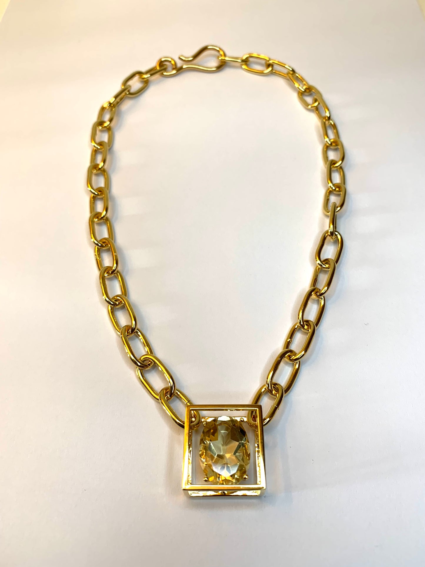 Girocollo “Viola del Pensiero” citrino