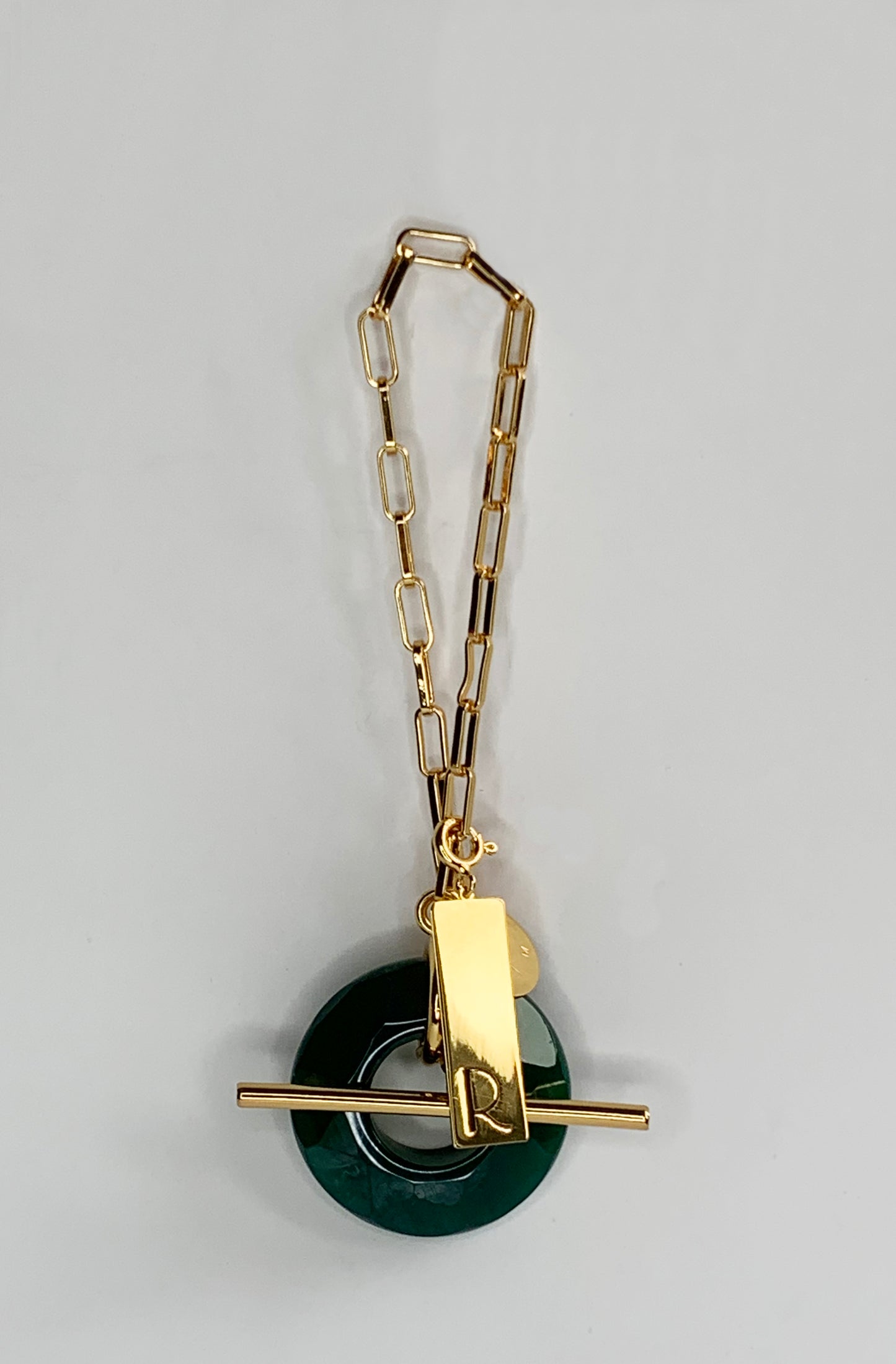 Charms rotondo verde