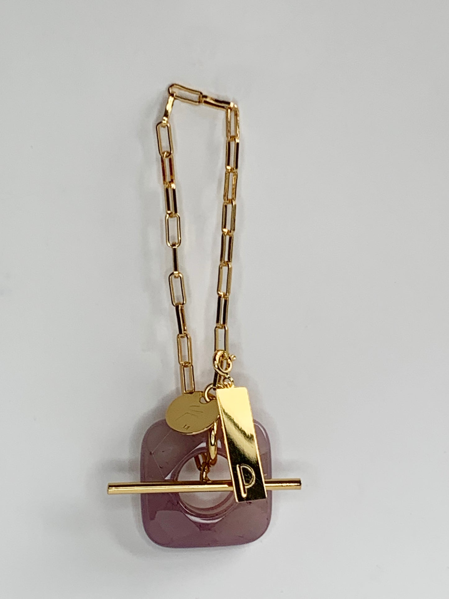 Charms quadrato lilla