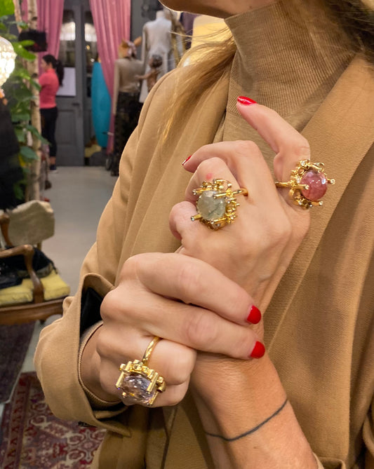 Anello Lunargenta Azzurro